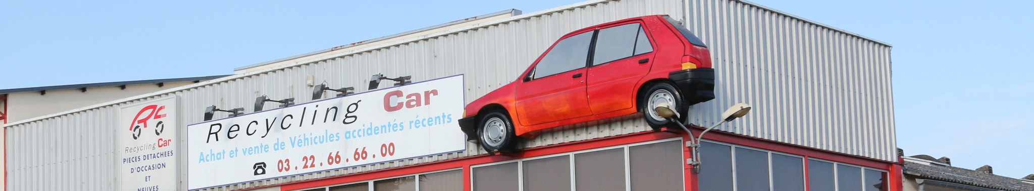 Locaux de Recycling Car